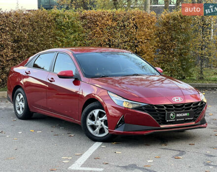 Червоний Хендай Елантра, об'ємом двигуна 2 л та пробігом 124 тис. км за 16500 $, фото 1 на Automoto.ua