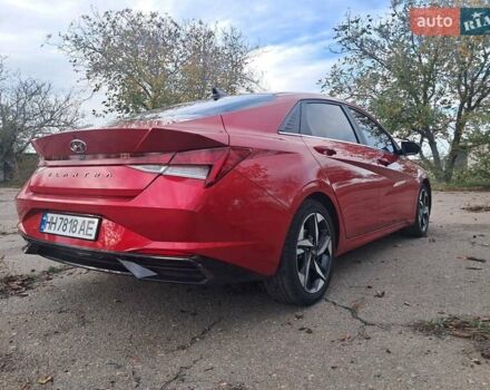 Червоний Хендай Елантра, об'ємом двигуна 2 л та пробігом 91 тис. км за 17500 $, фото 9 на Automoto.ua