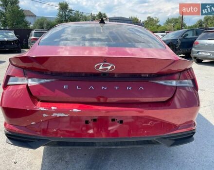 Красный Хендай Элантра, объемом двигателя 2 л и пробегом 77 тыс. км за 8500 $, фото 12 на Automoto.ua