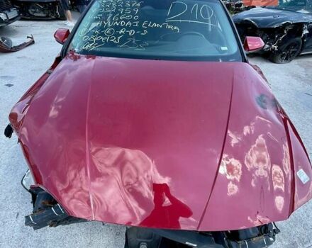 Красный Хендай Элантра, объемом двигателя 2 л и пробегом 77 тыс. км за 9200 $, фото 6 на Automoto.ua