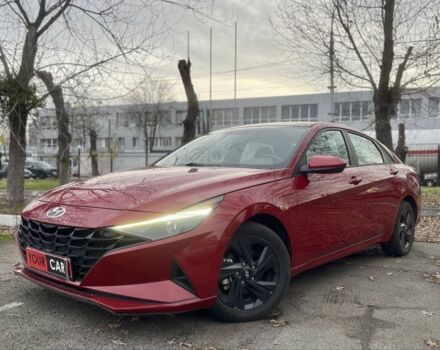 Красный Хендай Элантра, объемом двигателя 2 л и пробегом 90 тыс. км за 17900 $, фото 1 на Automoto.ua