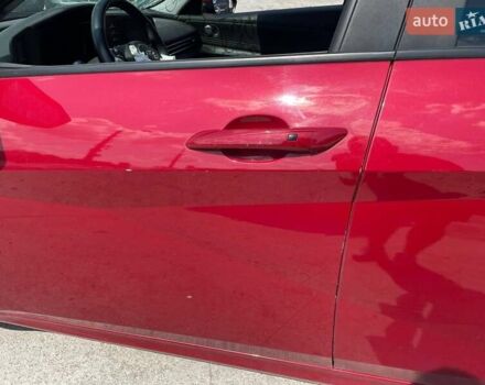Красный Хендай Элантра, объемом двигателя 2 л и пробегом 77 тыс. км за 9200 $, фото 15 на Automoto.ua