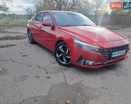 Червоний Хендай Елантра, об'ємом двигуна 2 л та пробігом 91 тис. км за 17500 $, фото 7 на Automoto.ua