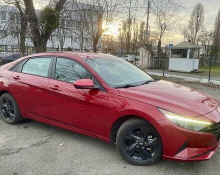 Красный Хендай Элантра, объемом двигателя 2 л и пробегом 90 тыс. км за 17900 $, фото 5 на Automoto.ua