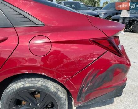 Красный Хендай Элантра, объемом двигателя 2 л и пробегом 77 тыс. км за 8500 $, фото 13 на Automoto.ua