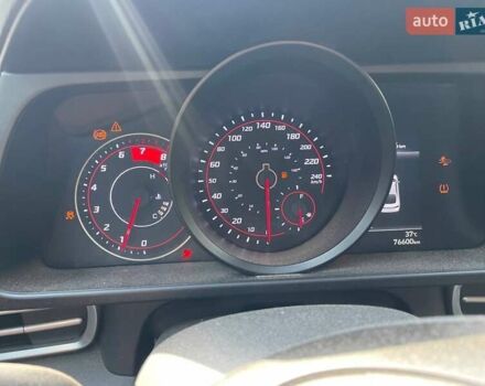 Красный Хендай Элантра, объемом двигателя 2 л и пробегом 77 тыс. км за 8500 $, фото 27 на Automoto.ua