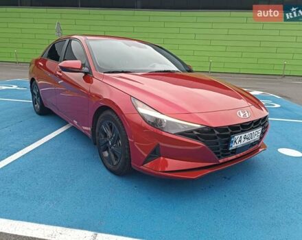 Красный Хендай Элантра, объемом двигателя 2 л и пробегом 29 тыс. км за 18500 $, фото 1 на Automoto.ua