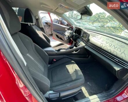 Красный Хендай Элантра, объемом двигателя 2 л и пробегом 77 тыс. км за 8500 $, фото 24 на Automoto.ua