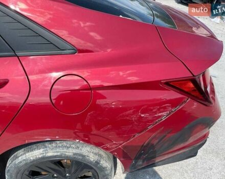 Красный Хендай Элантра, объемом двигателя 2 л и пробегом 77 тыс. км за 8500 $, фото 14 на Automoto.ua