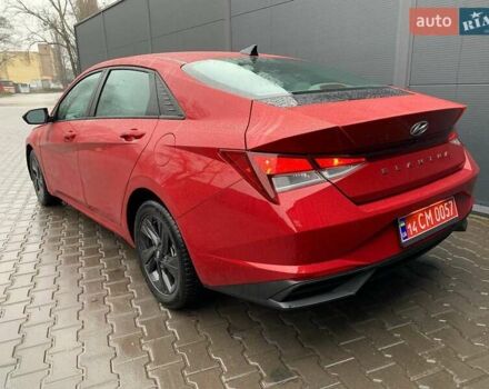 Красный Хендай Элантра, объемом двигателя 2 л и пробегом 89 тыс. км за 17900 $, фото 12 на Automoto.ua