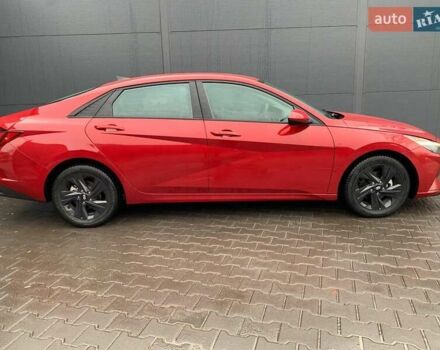 Красный Хендай Элантра, объемом двигателя 2 л и пробегом 89 тыс. км за 17900 $, фото 4 на Automoto.ua
