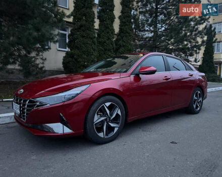 Красный Хендай Элантра, объемом двигателя 1.6 л и пробегом 92 тыс. км за 18999 $, фото 1 на Automoto.ua