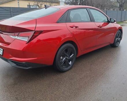 Красный Хендай Элантра, объемом двигателя 2 л и пробегом 15 тыс. км за 19500 $, фото 4 на Automoto.ua