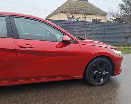 Красный Хендай Элантра, объемом двигателя 2 л и пробегом 15 тыс. км за 19500 $, фото 6 на Automoto.ua