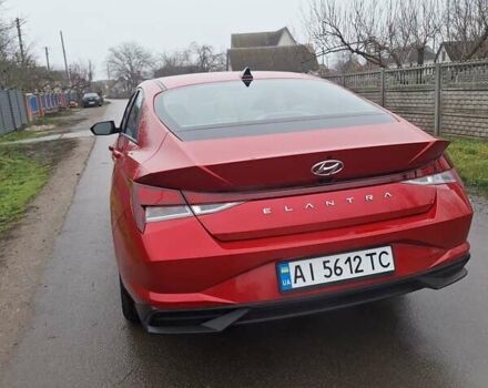 Красный Хендай Элантра, объемом двигателя 2 л и пробегом 15 тыс. км за 19500 $, фото 8 на Automoto.ua