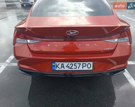 Червоний Хендай Елантра, об'ємом двигуна 2 л та пробігом 56 тис. км за 19600 $, фото 4 на Automoto.ua