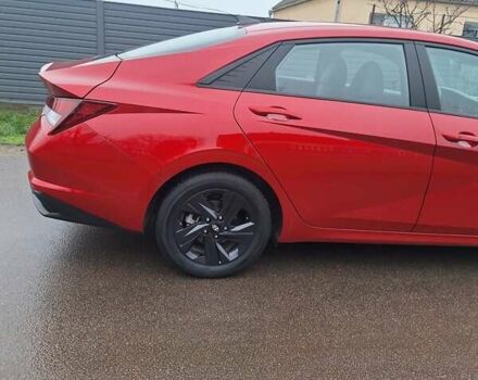 Красный Хендай Элантра, объемом двигателя 2 л и пробегом 15 тыс. км за 19500 $, фото 5 на Automoto.ua