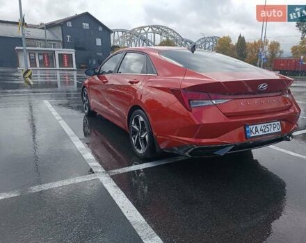 Червоний Хендай Елантра, об'ємом двигуна 2 л та пробігом 56 тис. км за 19600 $, фото 3 на Automoto.ua