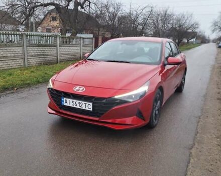 Красный Хендай Элантра, объемом двигателя 2 л и пробегом 15 тыс. км за 19500 $, фото 2 на Automoto.ua