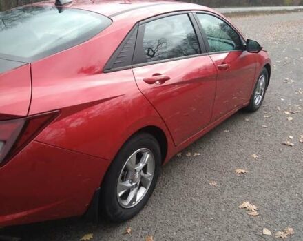 Красный Хендай Элантра, объемом двигателя 2 л и пробегом 58 тыс. км за 16200 $, фото 5 на Automoto.ua