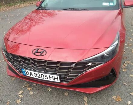 Красный Хендай Элантра, объемом двигателя 2 л и пробегом 58 тыс. км за 16200 $, фото 4 на Automoto.ua