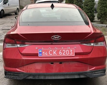 Красный Хендай Элантра, объемом двигателя 2 л и пробегом 81 тыс. км за 11500 $, фото 4 на Automoto.ua