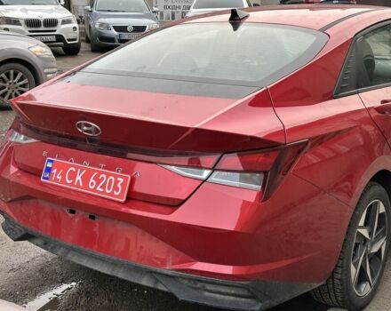 Красный Хендай Элантра, объемом двигателя 2 л и пробегом 81 тыс. км за 11500 $, фото 3 на Automoto.ua