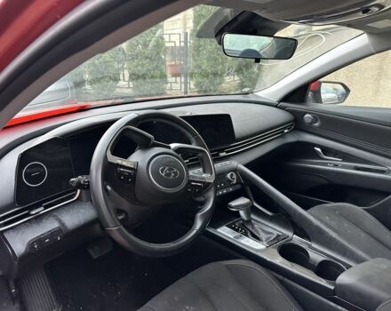 Красный Хендай Элантра, объемом двигателя 2 л и пробегом 81 тыс. км за 11500 $, фото 6 на Automoto.ua