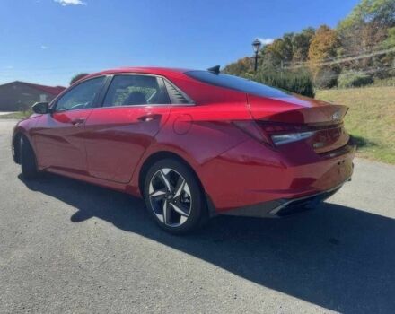 Красный Хендай Элантра, объемом двигателя 2 л и пробегом 14 тыс. км за 16300 $, фото 4 на Automoto.ua