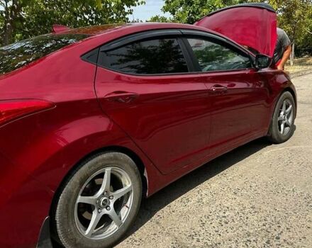 Красный Хендай Элантра, объемом двигателя 1.8 л и пробегом 190 тыс. км за 7300 $, фото 4 на Automoto.ua