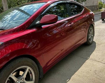 Красный Хендай Элантра, объемом двигателя 1.8 л и пробегом 190 тыс. км за 7300 $, фото 3 на Automoto.ua