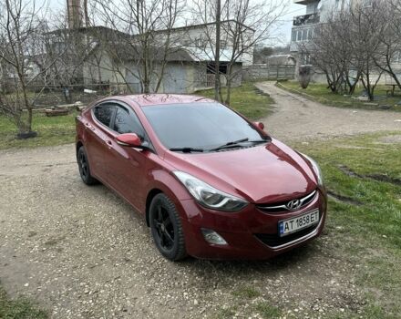Червоний Хендай Елантра, об'ємом двигуна 1.6 л та пробігом 199 тис. км за 7350 $, фото 1 на Automoto.ua