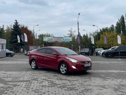 Хендай Элантра 2012 в Кривом Роге на Automoto.ua Красный Хендай Элантра, объемом двигателя 1.8 л и пробегом 185 тыс. км за 8400 $, фото 1 на Automoto.ua