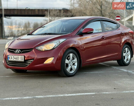 Красный Хендай Элантра, объемом двигателя 1.8 л и пробегом 200 тыс. км за 8750 $, фото 1 на Automoto.ua