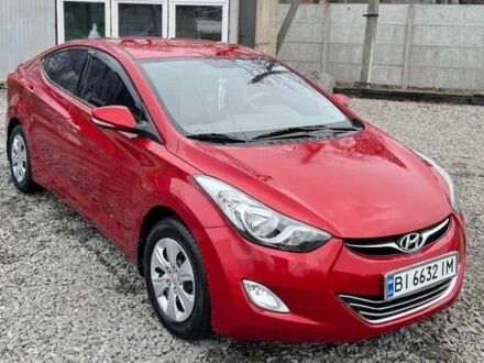 Хендай Елантра 2012 у Глобино на Automoto.ua Червоний Хендай Елантра, об'ємом двигуна 1.4 л та пробігом 62 тис. км за 9600 $, фото 1 на Automoto.ua
