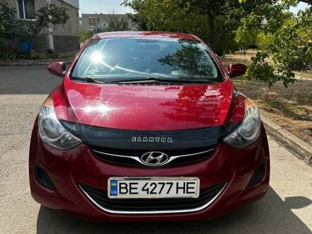 Красный Хендай Элантра, объемом двигателя 1.8 л и пробегом 190 тыс. км за 7300 $, фото 1 на Automoto.ua