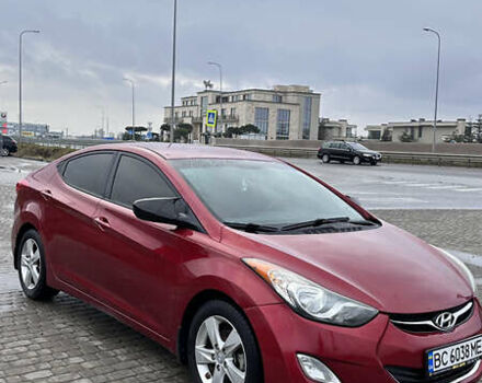 Красный Хендай Элантра, объемом двигателя 1.8 л и пробегом 235 тыс. км за 7999 $, фото 1 на Automoto.ua
