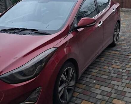 Красный Хендай Элантра, объемом двигателя 1.8 л и пробегом 160 тыс. км за 8000 $, фото 1 на Automoto.ua