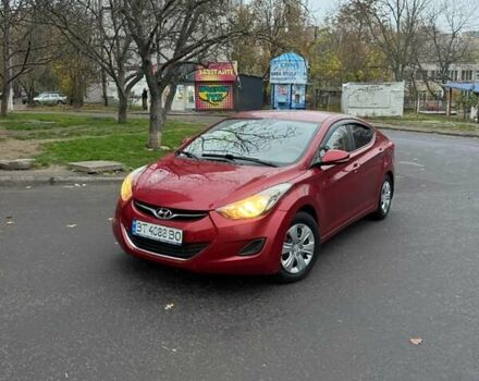 Красный Хендай Элантра, объемом двигателя 1.59 л и пробегом 136 тыс. км за 9800 $, фото 1 на Automoto.ua