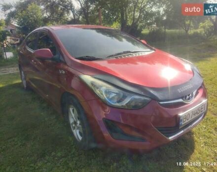 Красный Хендай Элантра, объемом двигателя 1.8 л и пробегом 250 тыс. км за 7399 $, фото 1 на Automoto.ua