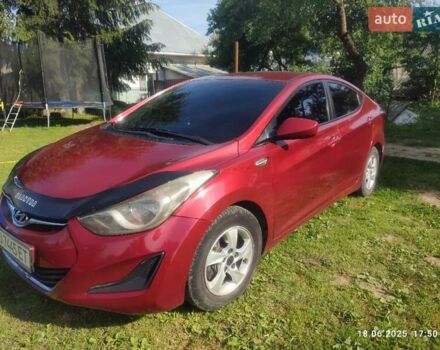 Червоний Хендай Елантра, об'ємом двигуна 1.8 л та пробігом 250 тис. км за 7500 $, фото 1 на Automoto.ua