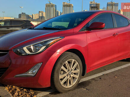 Красный Хендай Элантра, объемом двигателя 1.8 л и пробегом 214 тыс. км за 8400 $, фото 1 на Automoto.ua