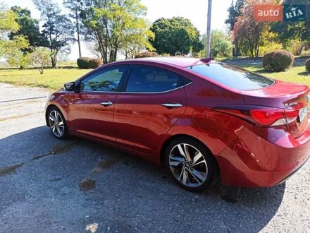 Красный Хендай Элантра, объемом двигателя 1.8 л и пробегом 178 тыс. км за 9800 $, фото 1 на Automoto.ua
