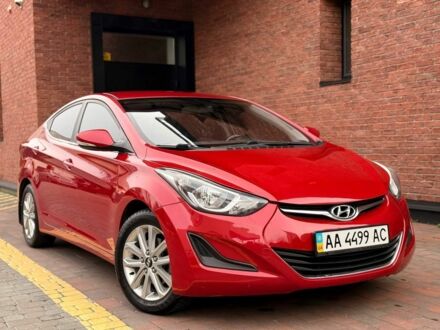 Красный Хендай Элантра, объемом двигателя 1.6 л и пробегом 190 тыс. км за 9700 $, фото 1 на Automoto.ua