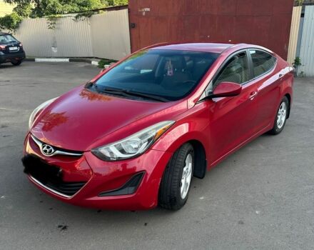 Красный Хендай Элантра, объемом двигателя 1.8 л и пробегом 217 тыс. км за 8700 $, фото 1 на Automoto.ua