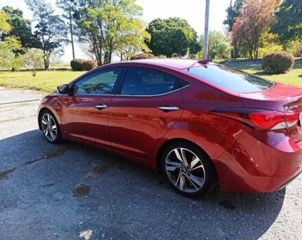 Красный Хендай Элантра, объемом двигателя 1.8 л и пробегом 178 тыс. км за 7500 $, фото 1 на Automoto.ua
