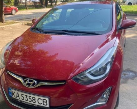 Красный Хендай Элантра, объемом двигателя 1.8 л и пробегом 160 тыс. км за 8800 $, фото 1 на Automoto.ua