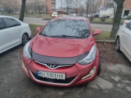 Хендай Элантра 2015 в Полтаве на Automoto.ua Красный Хендай Элантра, объемом двигателя 1.8 л и пробегом 98 тыс. км за 8000 $, фото 1 на Automoto.ua