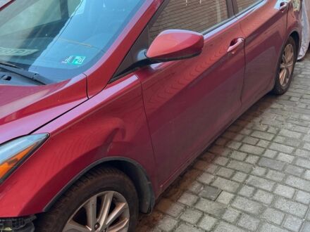 Червоний Хендай Елантра, об'ємом двигуна 1.8 л та пробігом 150 тис. км за 7900 $, фото 1 на Automoto.ua