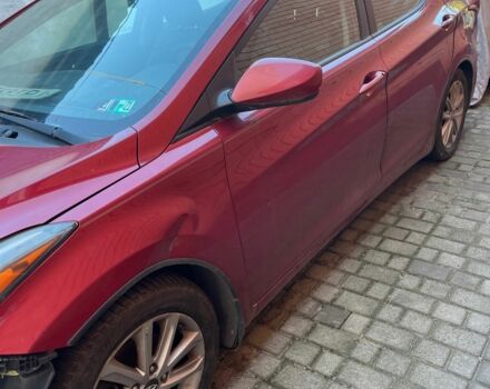 Красный Хендай Элантра, объемом двигателя 1.8 л и пробегом 150 тыс. км за 7900 $, фото 1 на Automoto.ua